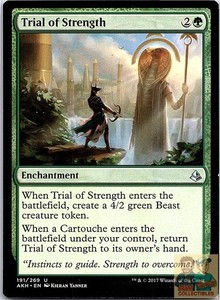 Trial of Strength - Amonkhet #191 Uncommon