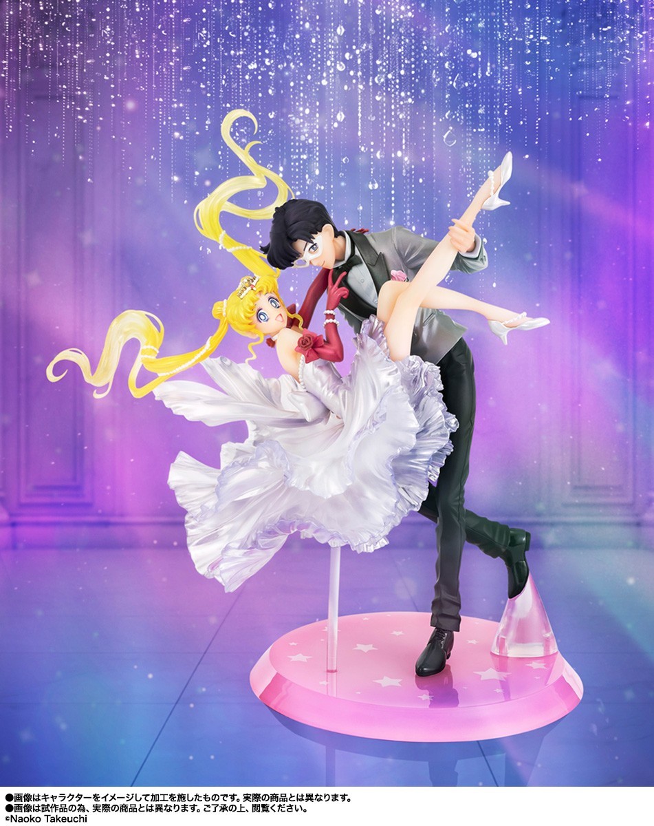 Bandai Figuarts Zero Chouette Sailor Moon Usagi & Tuxedo Mask Moonlight Glow Edi