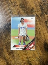 2016 Topps Update Aubrey Plaza First Pitch #FP-6 Dodgers