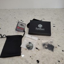 2 Piece Black  Silver Cat Matching Necklace Couple Cute Pendant Love BFF, Gift