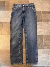 AG Adriano Goldschmied Women's Jeans, Paneled Isabelle High Rise, Straight Crop