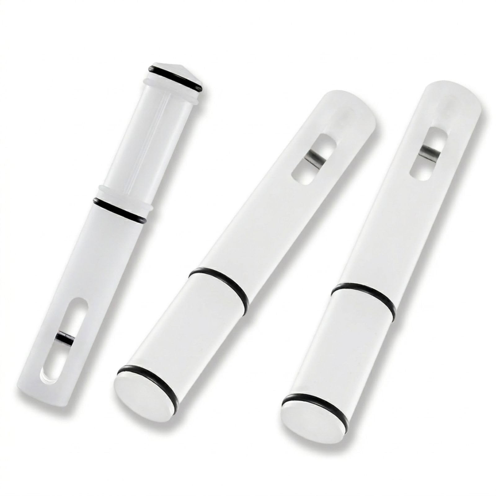 3-Piece 16cm Valve Rod Piston Kit for VEVOR Soft Serve Ice One Size, White