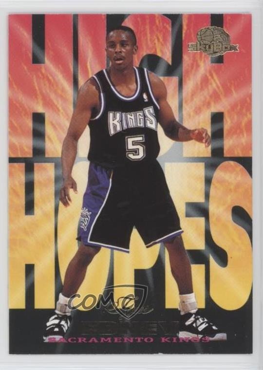 1995-96 Skybox Premium High Hopes Tyus Edney #HH16 Rookie RC 0c9i