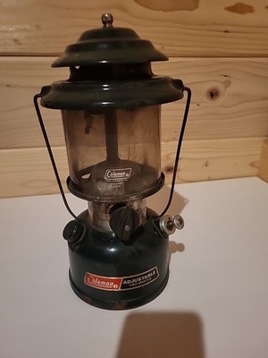 Vintage Coleman Gas 288A Dual Mantle Green Lantern | eBay