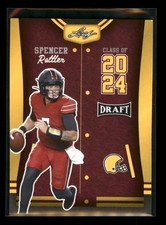 2023 Leaf Draft #80 Spencer Rattler Gold