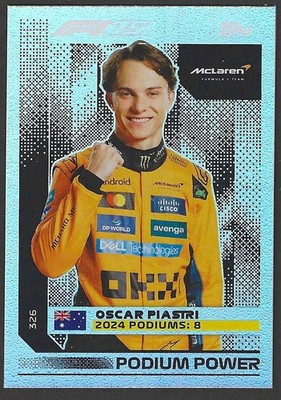2025 Topps Turbo Attax #326 Oscar Piastri Podium Power | eBay