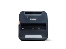 Brother RuggedJet RJ4250WB: Mobile 4in DT Printer w/USB, Wi-Fi, Bluetooth/MFi