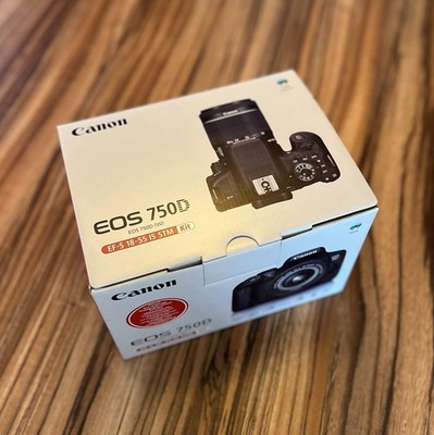 Canon Eos 750D dslr Camera Set + Extra / Neu