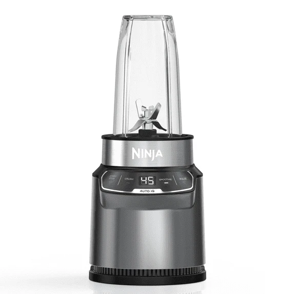 Ninja Nutri Pro Compact Personal Blender, 18-Oz and 24-Oz To-Go Cups & Spout Lid