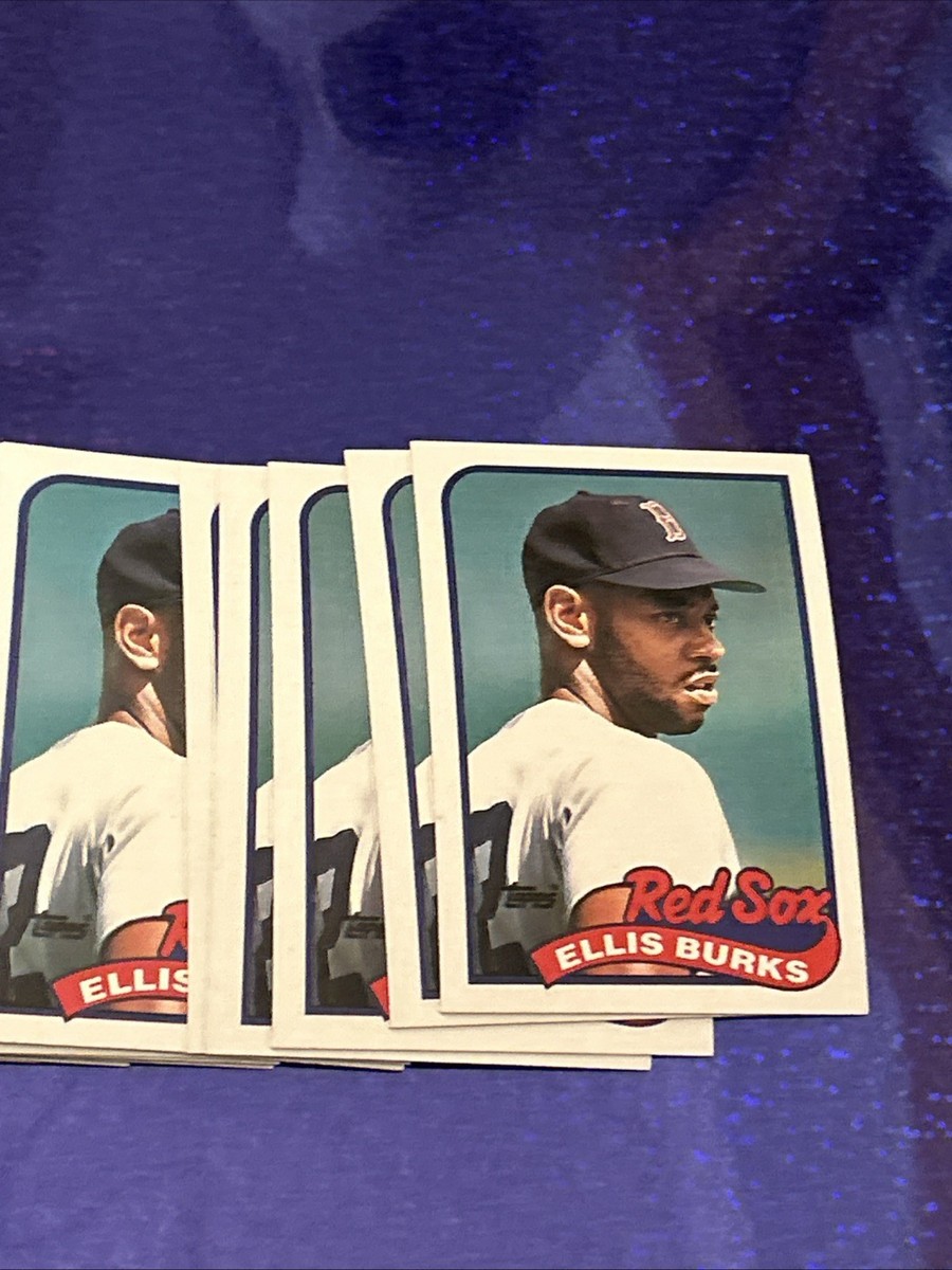 Lot of 24 1989 Topps #785 ELLIS BURKS (RC) Boston Red Sox - All Nm