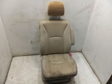 04 05 06 07 Toyota Highlander Front Passenger Right Seat Manual Cloth Tan-fa03