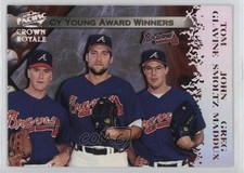 1998 Pacific Crown Royale Pillars of the Game Tom Glavine John Smoltz #4 HOF 7rf