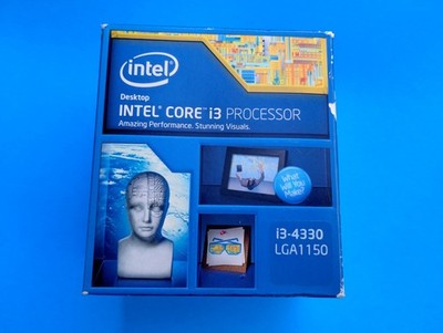 New Intel Core i3-4330 3.50GHz 4MB LGA1150 Dual Core  Processor,  Sealed