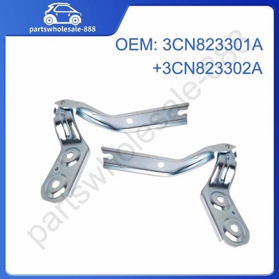 3CN823301A New Hood Hinges Set Driver & Passenger Side For VW Atlas 2018-2023 