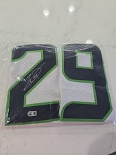 Earl Thomas III Seahawks Autographed Jersey Beckett Witnessed