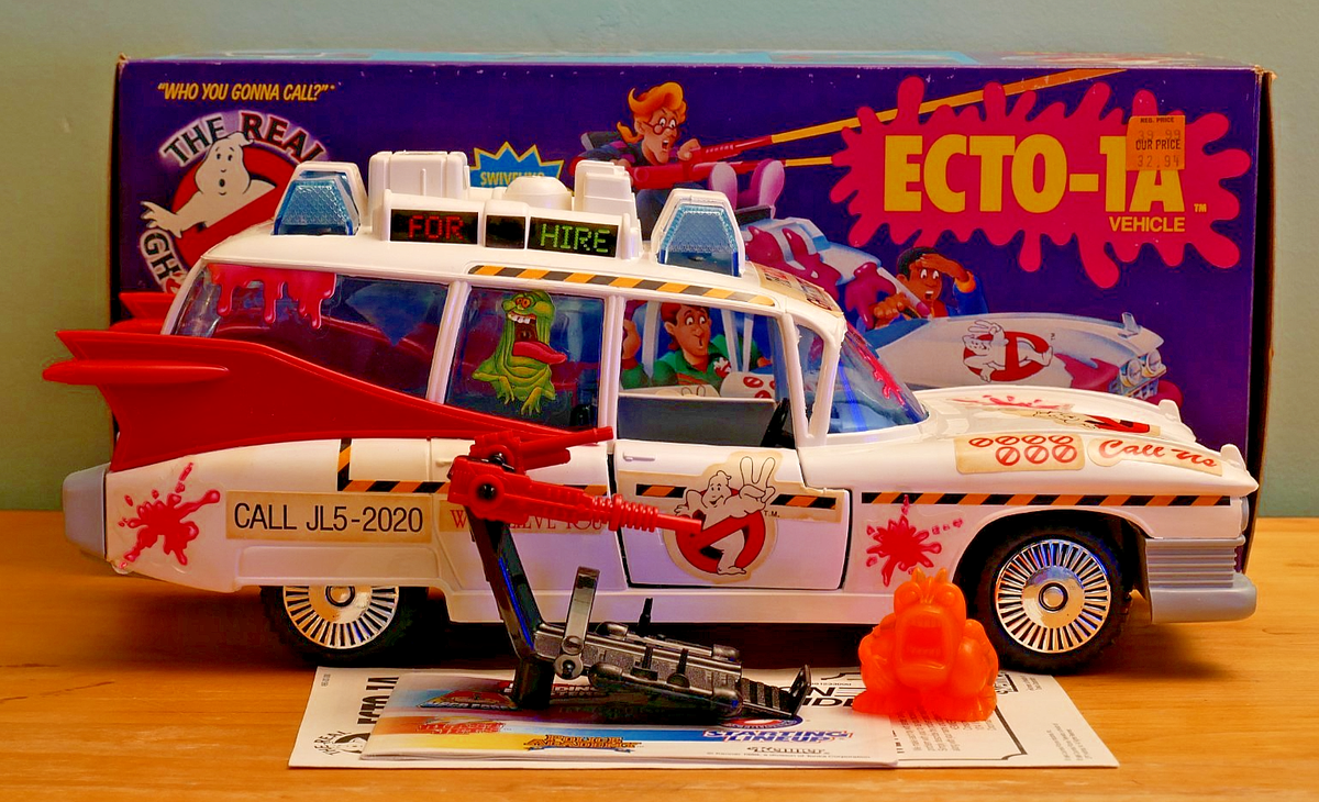 Vintage The Real Ghostbusters ECTO-1A Vehicle by Kenner | eBay