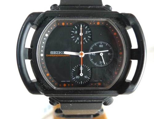 Seiko Giugiaro 7A28-5000 Chronograph Watch 18.5cm 7.3in Quartz Vintage Working
