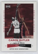 2002 Generations Rookie Classics 753/999 Caron Butler Willis Reed #202 HOF 14co