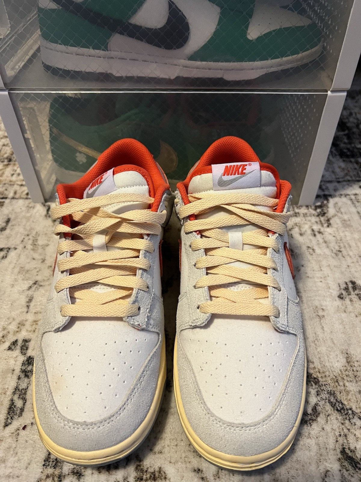 Nike Dunk Low Athletic Department Picante Red Size 8 thumbnail 3