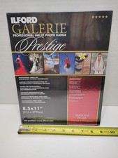 Ilford Galerie Prestige Smooth Pearl Inkjet Paper, 310 GSM, 310 Mic, 25 Pc, New
