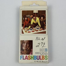 Sylvania Blue Dot Flash Bulbs M2B for Vintage Camera 11 Bulbs