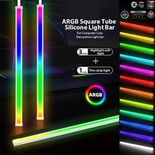 COOLCIRC 40cm ARGB LED Strip Light 5V 3 Pin PC Computer Case RGB Lighting