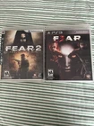 PlayStation 3 Fear 2 and Fear 3 Bundle CIB Tested Working