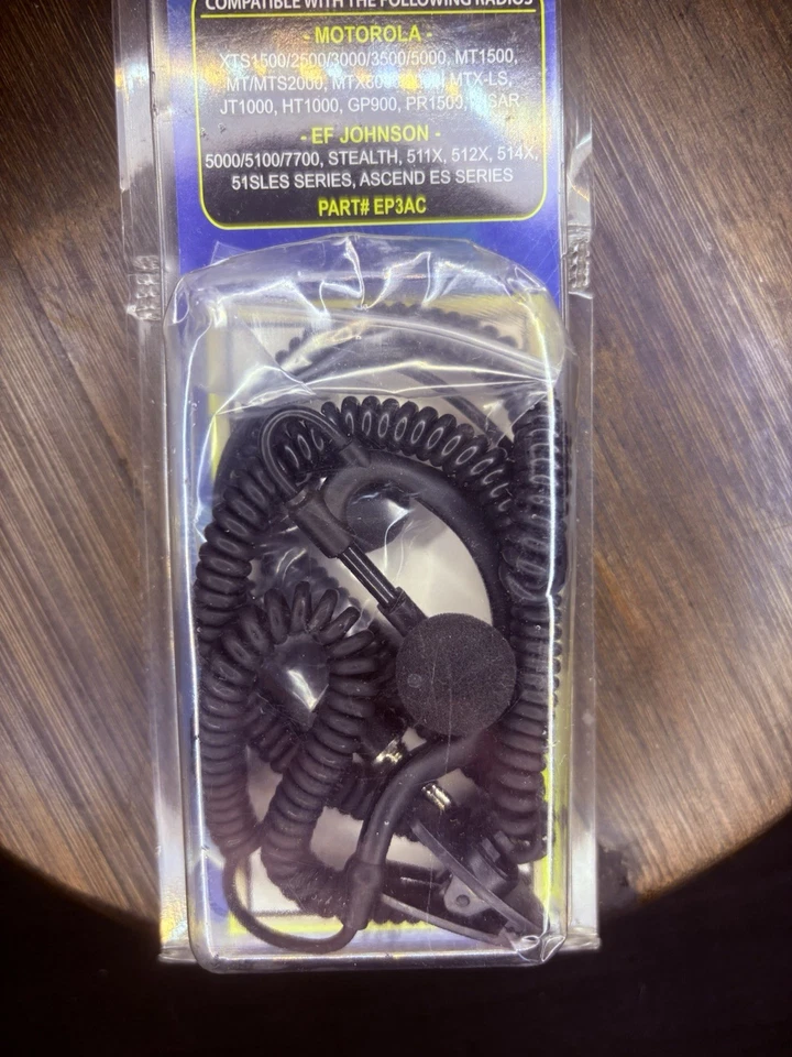 RABBIT 3.5mm Threaded Listen Only Police Earpiece for Motorola XTS Series Radios - Image 3 of 4