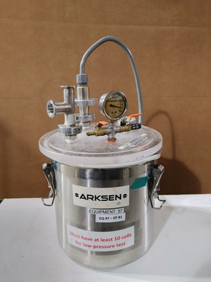 #ad ARKSEN 5Gal Vacuum Chamber with Lid $129.81