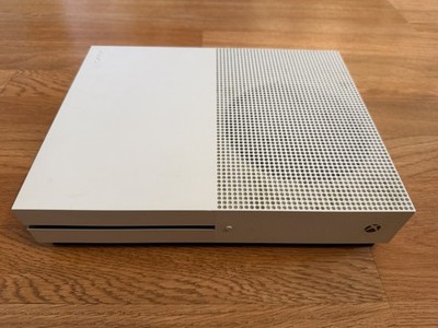 Microsoft Xbox One S 500GB Console Gaming System Only White 1681 With Power Cord