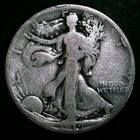 1919-D Walking Liberty Half Dollar / 50c - 90% Silver - Free Shipping!