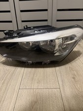 Headlight BMW 1 Series F20 LCI 2015-19 Left Passenger Side Halogen with LED DRL