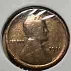 1911 lincoln cent VF RD