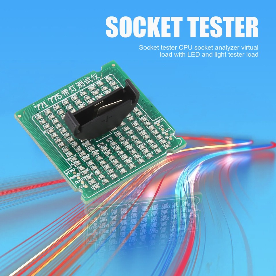 Scoket Test Desktop CPU 775 Socket Tester CPU Socket Analyzer Dummy Load Fake Load ...