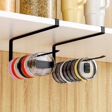 2 PCS Tumbler Lid Organizers, Ample Capacity Up to 30 Lids, No Black