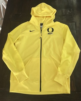 NIKE Men s Oregon Ducks Full Zip Hoodie Therma-Fit Performance Sweatshirt Large