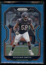 2020 Panini Prizm Roquan Smith Prizm Blue #192 Chicago Bears