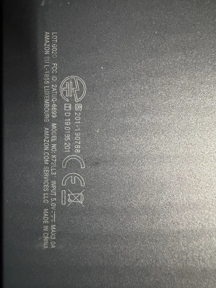 Amazon Fire HD 8 Plus 10 Generation (K72LL3)(32GB) 8” Grey Tablet - Image 3 of 4