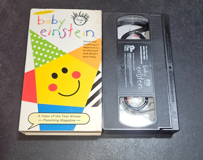 Baby Einstein : Language Nursery (VHS, 2000) Ages 1-18 Months Kids Educational
