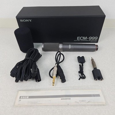 [Good condition] SONY ECM-999 stereo microphone Sony