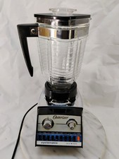 Osterizer Cyclomatic 677 Blender 4 Cup Glass Pitcher 10 Speed NO BLADES