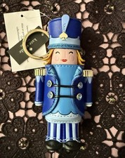 NWT Kate Spade Oh What Fun 3D Nutcracker Key Chain