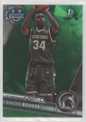 2023-24 Bowman U Chrome Aqua Refractor 50/299 Xavier Booker #57 6j0