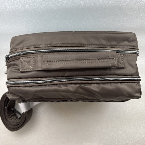 Lug Bebop Crossbody Shoulder Bag RFID Lightweight Adjustable Strap Walnut NWT - Picture 4 of 17