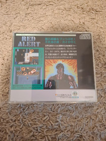 PC Engine Super CD Red Alert Japan NEC game US Seller