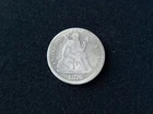 1876-CC Liberty Seated Silver Dime Good NICE!