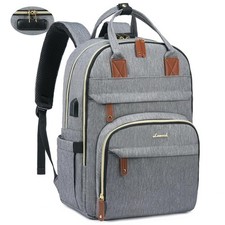 Mochila para Laptop 15.6 Pulgadas Bolso de Mujer Hombre Portátil USB de Viaje