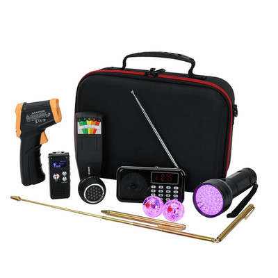 Ultimate Ghost Hunting Kit: EMF Meter, EVP Recorder, IR Thermometer & More!