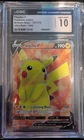 Pokemon Brilliant Stars Pikachu V 157 Graded CGC 10