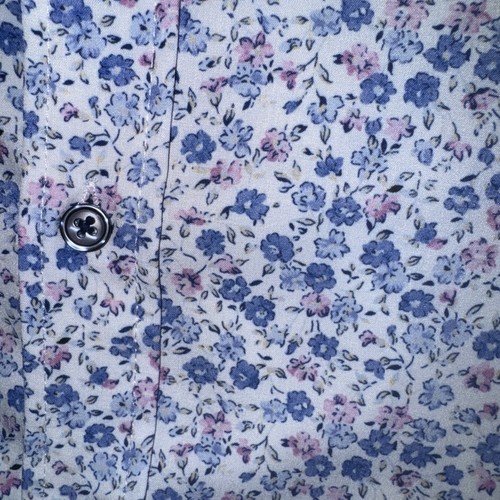 Jos A Bank Shirt Men Traveler Short Sleeve Button Down Performance Floral Sz XL - Picture 3 of 9